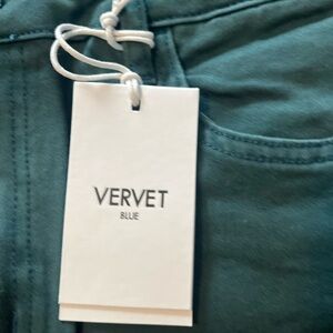 Vervet Green Jeans
